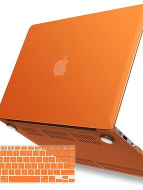 Orange Hard Shell Case with Keyboard Cover